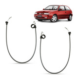 Par Cabo Comando Fechadura Porta Vw Saveiro 2000 2001 2002