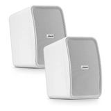 Par Caixa Som Acustica Frahm Bivolt Passiva Hs 4 100w Cor Branco 110v/220v