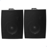 Par Caixa Som Ambiente Jbl C621p Preta Woofer 6 Pol 50w Rms