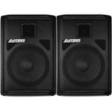 Par Caixa Som Ativa Passiva 12 500w +cabo5m Usb Bluetooth