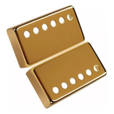 Par Capa P/ Captador Humbucker Metal - Dourado 663