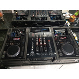 Par Cdj 350 + Mixer + Case
