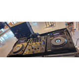 Par Cdj 900 + Mixer E Case Completo