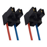 Par Chicotes Soquete Lâmpada H7 Conector