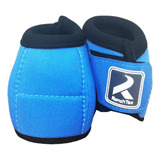 Par Cloche Cavalo Vaquejada Em Neoprene Azul Bebê M