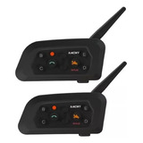 Par Comunicador Xinowy Capacete V6 Plus Bluetooth 5.1
