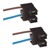 Par Conector Encaixe Chicote Soquete Plug