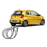Par Cordão Alça Tampão Bagagito Kia Picanto Até 2015