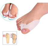 Par Corretor Protetor Dedão Joanete Silicone Halux Pés