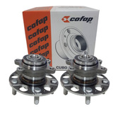 Par Cubo Traseiro C/ Rolamento Honda New Civic C/ Abs 2007
