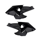 Par De Acabamento Aba Tanque Honda Cg Fan 160 2022/2023.