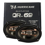 Par De Alto Falantes 6x9 Qr69 300w Quadriaxial 4 O Hurricane