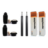 Par De Amortecedor Dianteiro Com Kit Completo Gol G2 G3 G4