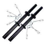 Par De Barras Oca 40cm Academia Halteres Treino Musculação