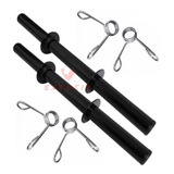 Par De Barras Oca 40cm Halteres Presilhas Musculação Peso