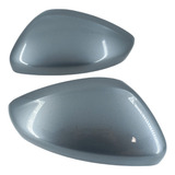 Par De Capa Retrovisor Peugeot 208 Cinza 2021 2022 2023 2024