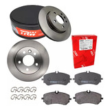 Par De Disco E Pastilha Freio Traseiro Trw Amarok V6 3.0 4x4