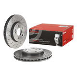 Par De Discos Freio Brembo Mercedes A160/a200/a250 2012-2018