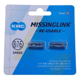Par De Emenda De Corrente Kmc 6/7/8v Speed Mtb Bicicleta