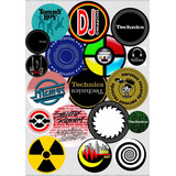 Par De Feltro Dj Slipmat Toca