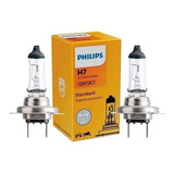 Par De Lampada Philips Standard H7 12v 55w Standard 12972c1 