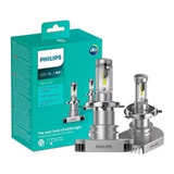 Par De Lâmpada Philips Ultinon Led H4 Branca +160% 6200k 12v