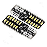 Par De Lâmpadas Pingo 24 Leds T10 Super Branca Efeito Xenon