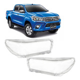 Par De Lente Dos Farol - Hilux Srv -2016 2017 2018 2019 2020