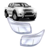 Par De Lente Farol Hilux Srv Pickup 2012 2013 2014 2015