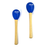 Par De Maraca Ganza Medium - Azul - Torelli - Tm020