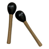 Par De Maraca Torelli Medium Cabo De Madeira Preto Tm021