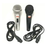 Par De Microfone Com Fio Profissional Dinâmico Le-901-lelong