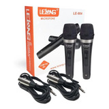 Par De Microfone Dinâmico Le-904-lelong
