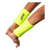 Par De Munhequeira G 12x8 Amarelo Neon Acte Sports