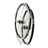 Par De Roda Aero Aro 26x1.9 C/cubos De Rolamento Raio Grosso