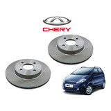 Par Disco Freio Chery Face 2010 A 2015 Dianteiro Ventilado