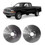 Par Disco Freio Dianteiro Dodge Dakota 1995 À 2001