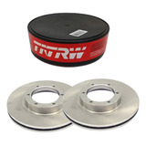 Par Disco Freio Dianteiro Ford Pampa 93/95 Trw Varga