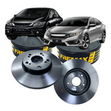 Par Disco Freio Dianteiro Honda Civic 2012 Até 2020 Fremax
