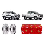 Par Disco Freio Dianteiro Toyota Hilux 2007 Original Trw