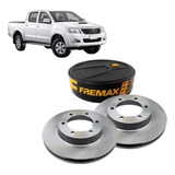 Par Disco Freio Dianteiro Toyota Hilux Sw4 4.0 4x4 2009/2013