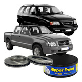 Par Disco Freio Dianteiro Ventilado Gm Blazer S10 4x4