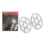 Par Disco Rotor Freio High One Iris Ultra Light 160mm 67g