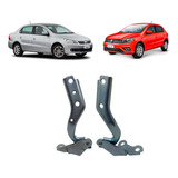 Par Dobradiça Braço Capô Gol Voyage Saveiro Fox Original Vw