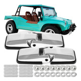 Par Dobradiça Tampa Motor Capo Puma Buggy Cromado Porta Mala