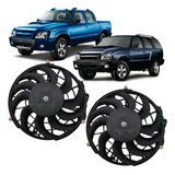 Par Eletro Ventilador Ventoinha S10 Blazer 2007 2008 2009