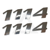 Par Emblema Caminhão Mb 1114 Adesivo