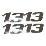 Par Emblema Caminhão Mb 1313 Adesivo