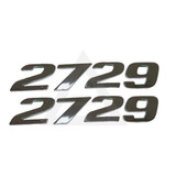 Par Emblema Caminhão Mb 2729 Adesivo