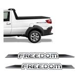Par Emblema Freedom Fiat Strada 2019/2020